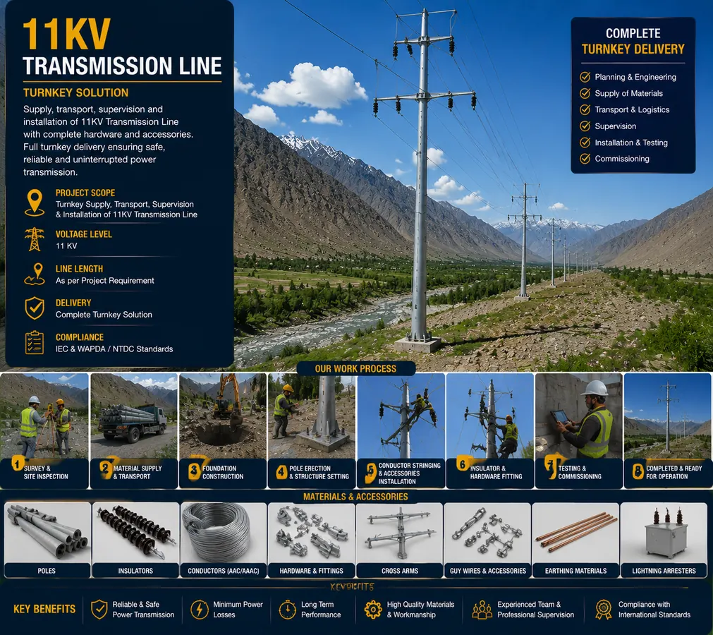 11 kV Transmission Line